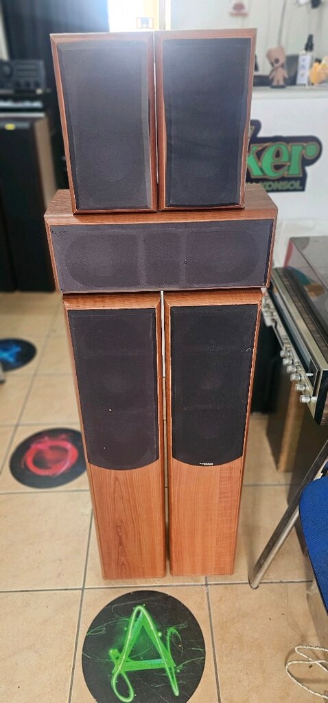 System Fidelity SF-250 5.0 set hoparlör - 11