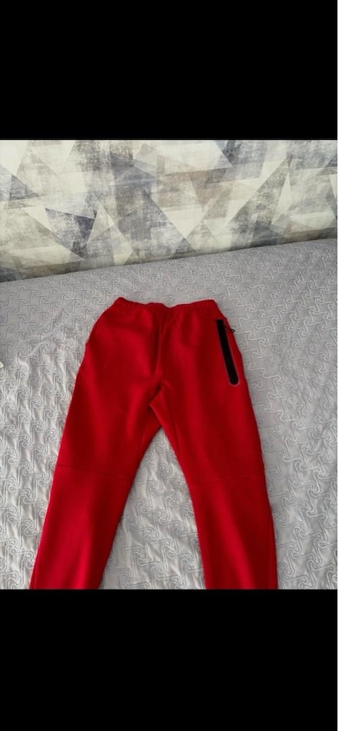 Nike Tech Fleece Kırmızı Erkek Eşofman Altı M Beden - 2