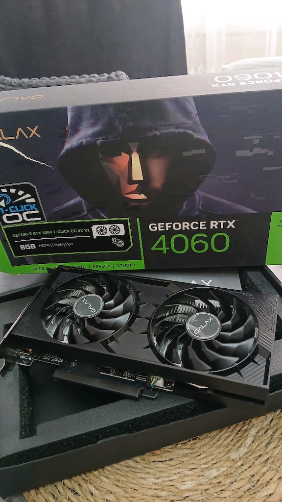 Galax RTX 4060 1-Click OC 2X V2 46NSL8MD9NXV 128 Bit GDDR6 8 GB Ekran - 4