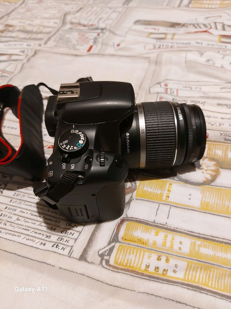CANON EOS 450D + 18-55mm Lens“DSLR fotoğraf makinesi”sıfır ayarında - 6