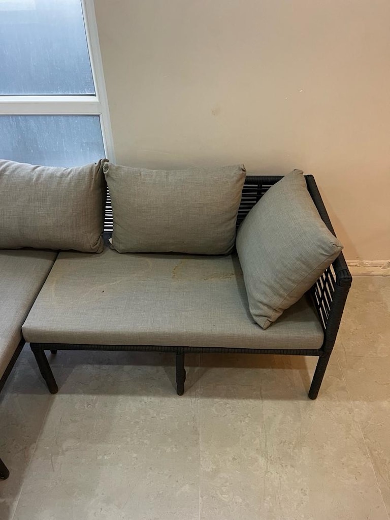 RATTAN L KOLTUK BAHÇE VE TERASA UYGUN - 2