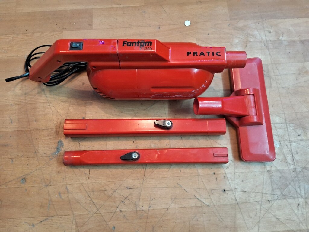 Süpürge Dik Süpürge Fantom 1000 Watt Çekiş güçlü Sağlam Pazarlık - 5