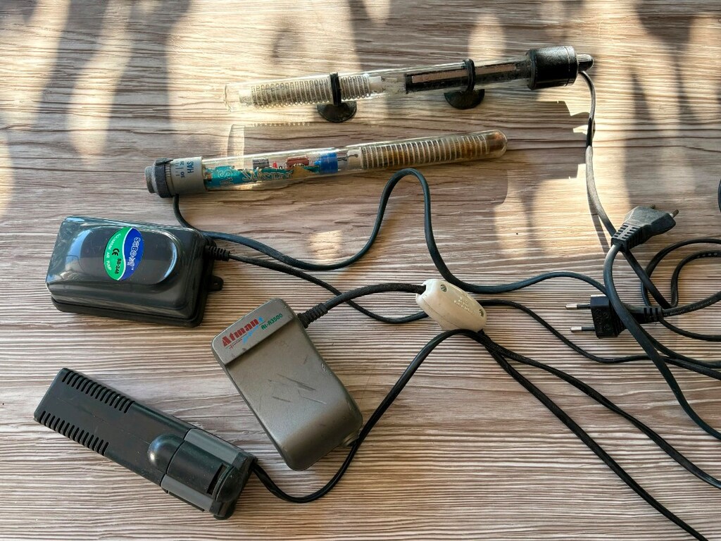 Akvaryum Dekorları, Isıtıcılar, Filtre ve Hava Motoru - 2