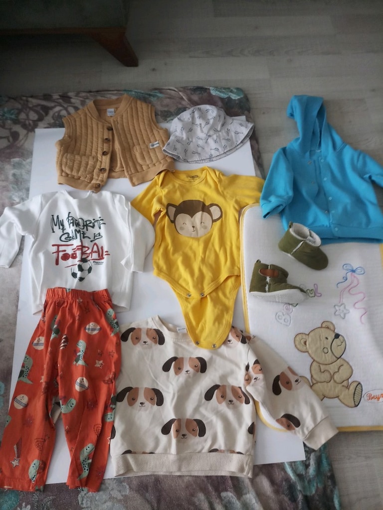 Bebek kıyafetleri.Erkek-0-24 ay - 4