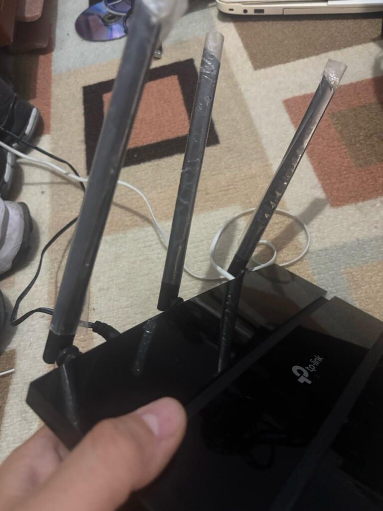 tp link 3 anten 5ghz kutulu sıfır modem - 2
