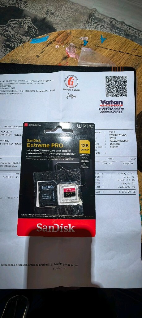 Hafiza karti 128 GB aksiyon kameralar için en mükenmeli - 2