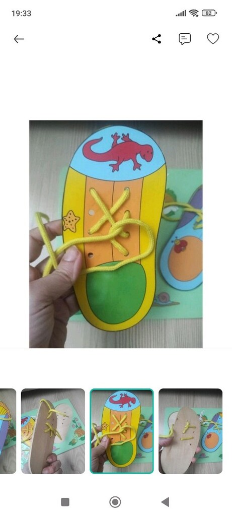 Montessori oyuncak zeka gelıstırıcı ahsap - 4