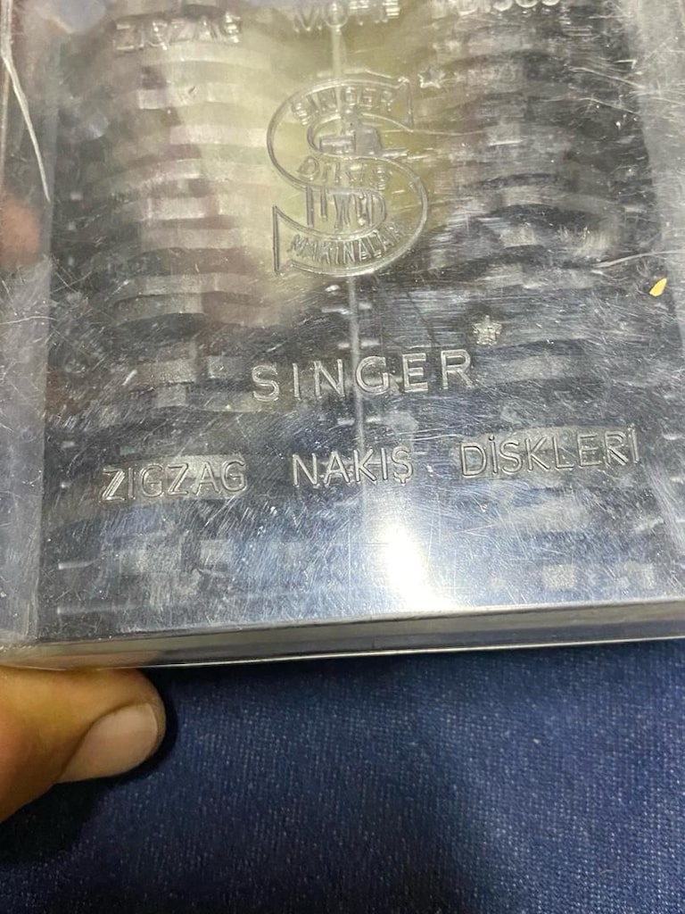 Singer Dikiş Makinası Motif Disk Seti - 9