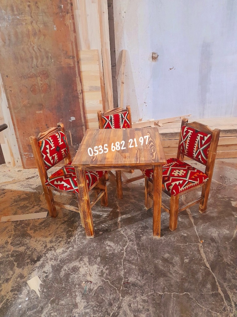 sedir masa sandalye mobilya takımı - 9