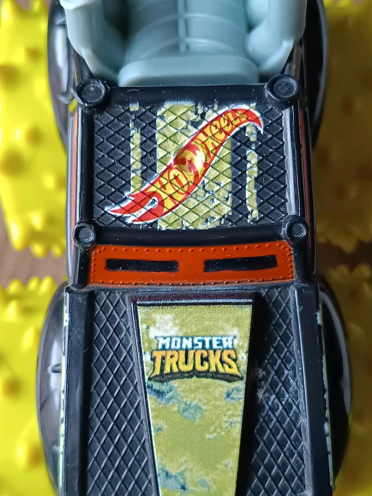HOT WHEELS Monster Trucks Ragin Cage'n Çek Bırak Dev Teker Araba - 5