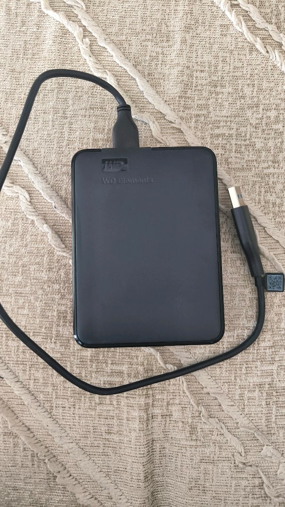 4 TB WD taşınabilir harddisk