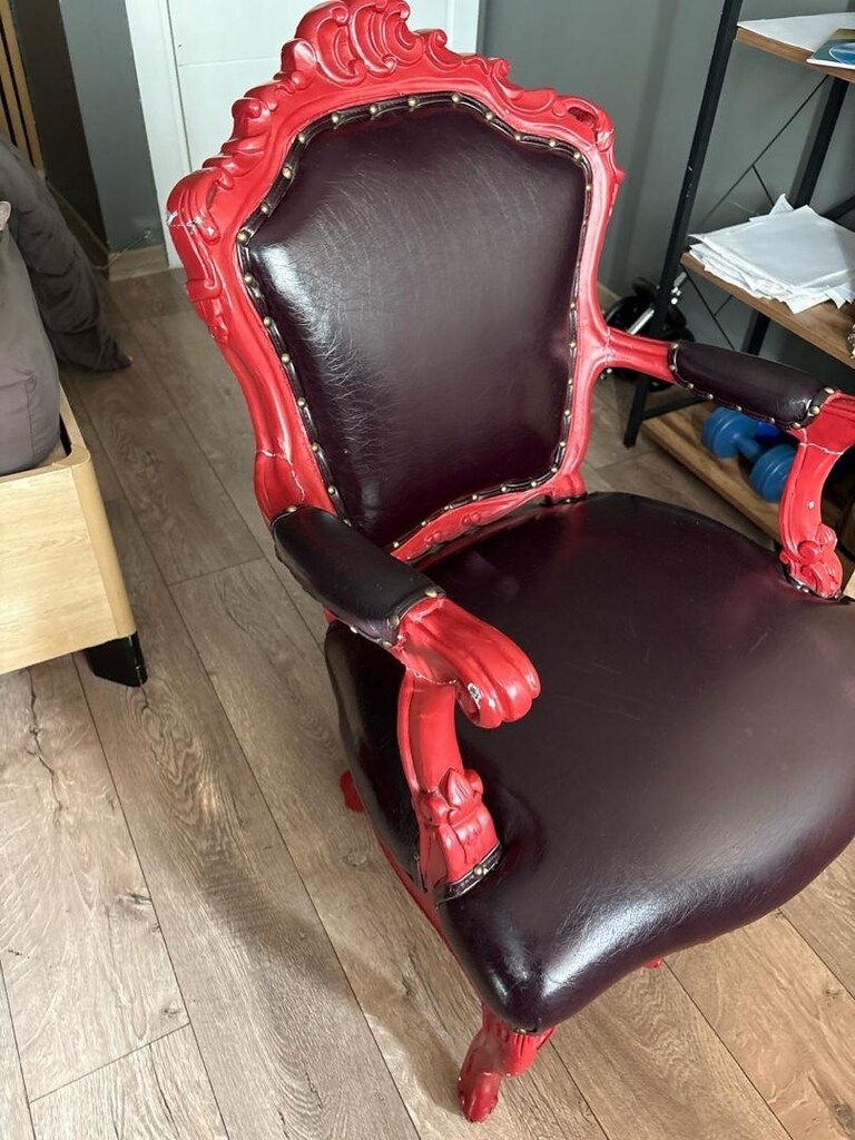 berjar kişiye özel yapım suni deri mor bacakları kırmızı gerçek gül ağ - 4
