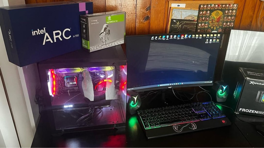 i5-10.Nesil 16GB 512GB M.2 NVMe İNTEL ARC A750 8GB RGB Full Set - 4