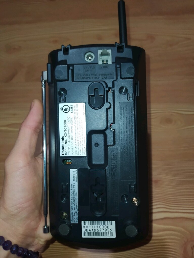 Panasonic KX-TC1000 Telsiz Telefon - 6