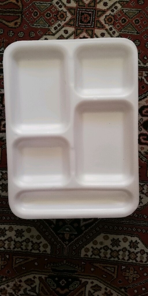 Tabildot yemek tabağı 5 gözlü ambalajında - 5