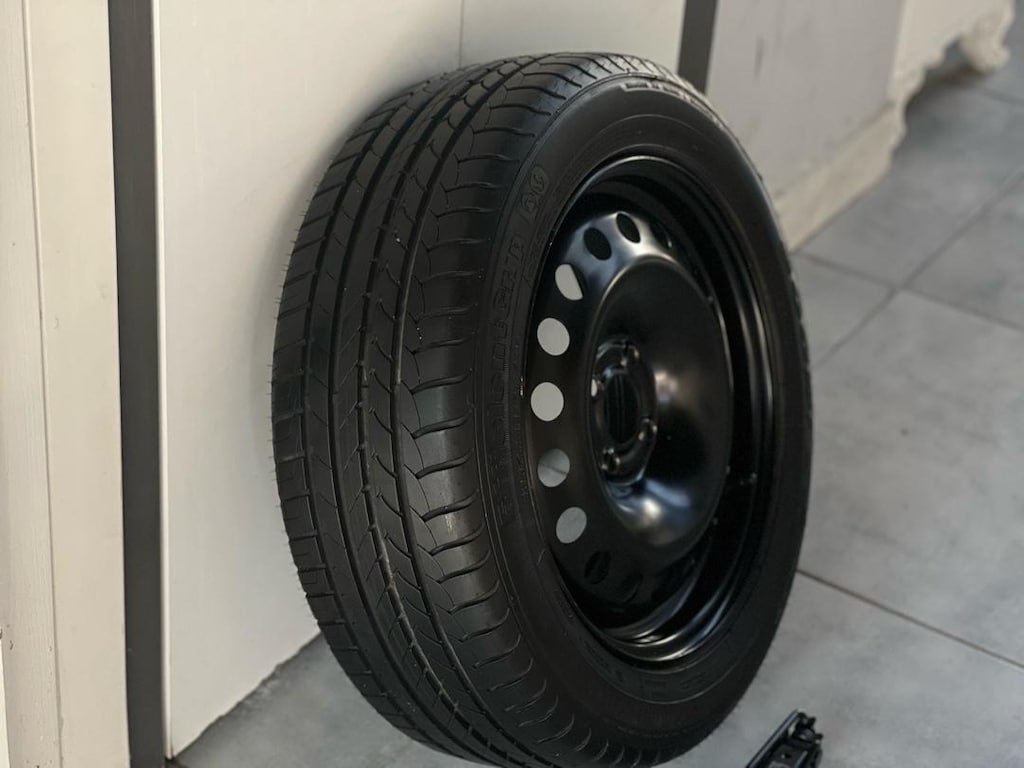 Sıfır Orijinal Renault Megane 2 Stepne Seti 4x100 + Kriko + Bijon Anah - 5