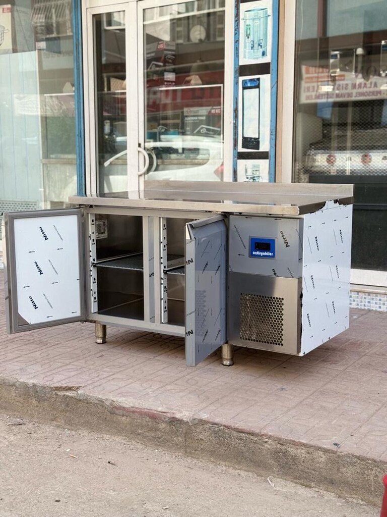 tezgah altı dolap tezgah altı krom soğutucu dolap endüstriyel dolap - 19
