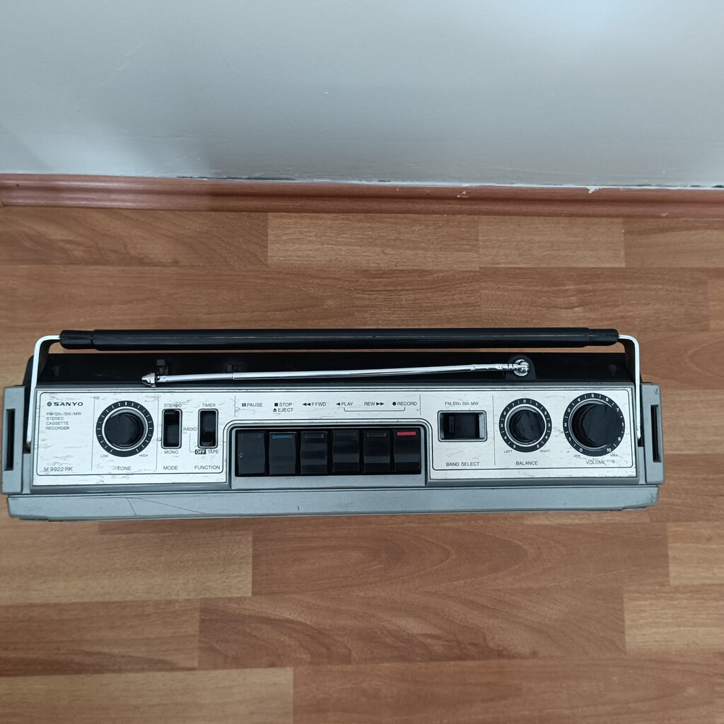 Sanyo M9922RK Radyo-Teyp BoomBox.ÜCRETSİZ KARGO.Dikimevi Mevkii - 2