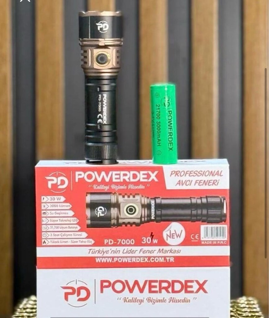 Powerdex Karton Yakan Güçlü Mini Fener - 2