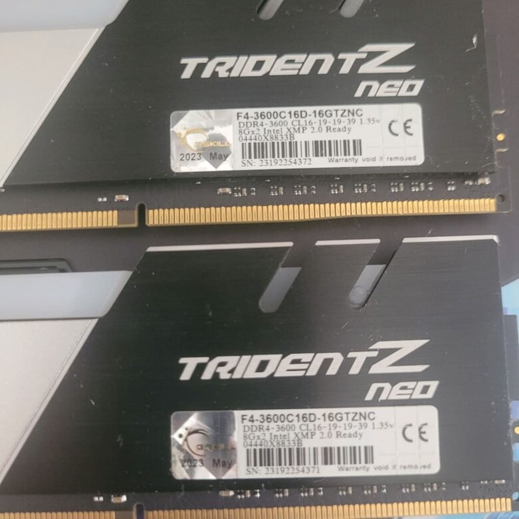 G.SKILL Trident Z Neo 2x8 16 GB 3600 MHz CL16 DDR4 Performans Ram - 2