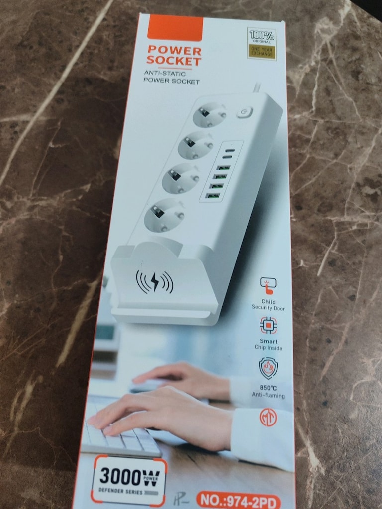 3000W Akım Korumalı Priz - 3