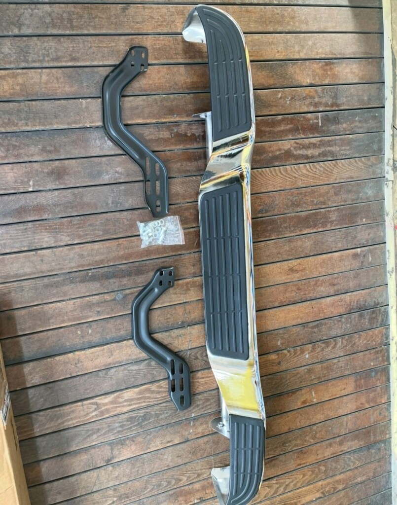 TOYOTA HİLÜX LN85 LN106 LN145 KROM ARKA TAMPON KOMPLE - 3