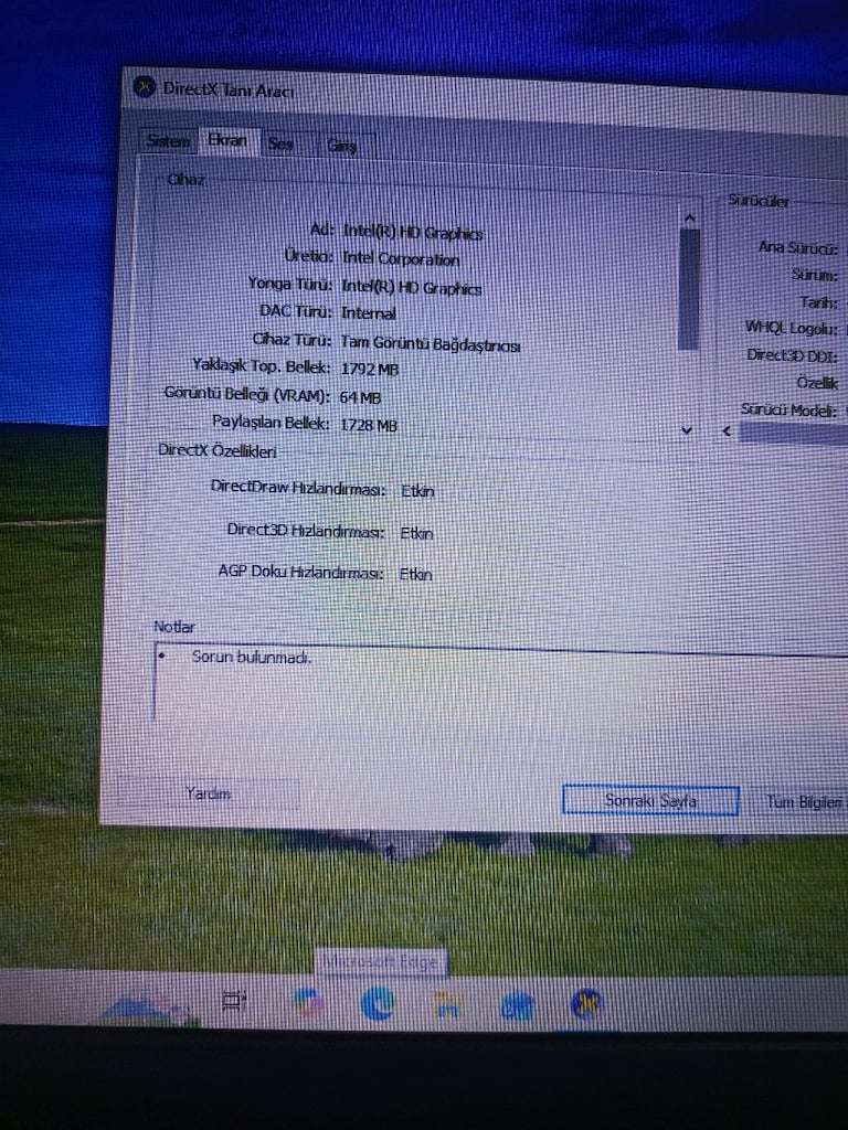 Toshiba Pentium N3540 4 Ram 120 HDD dizüstü laptop bilgisayar - 4