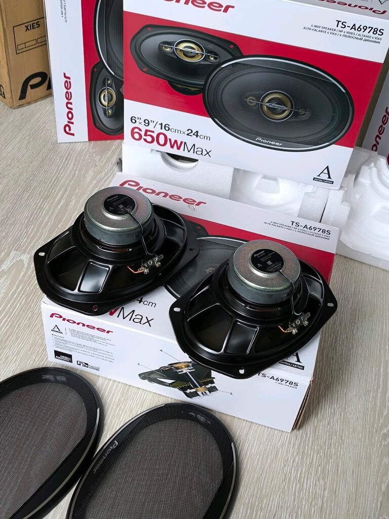 Pioneer Oval Hoparlör Takım 650W SIFIR - 3
