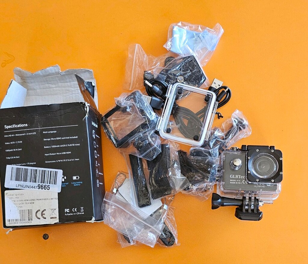 SPORTS GLR TECH H16 4K ULTRA HD AKSİYON KAMERA - 7