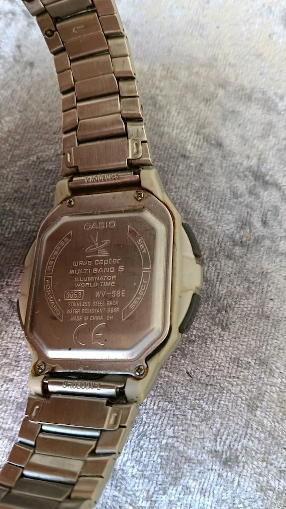 Casio Wave Ceptor WV-58E erkek kol saati - 5