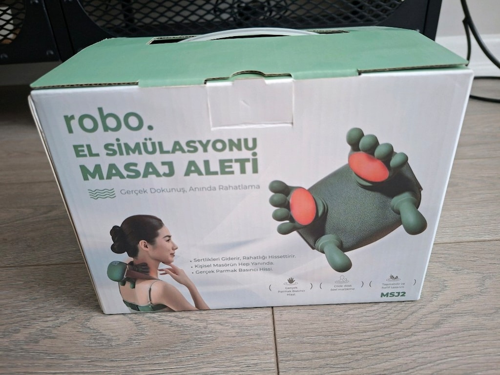 robo İnsan Eli Şeklinde Masaj Aleti Simülasyonlu Derin Masaj Teknoloji - 2