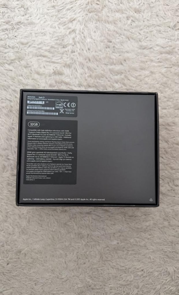 Apple TV A1625 4 Generation - 3