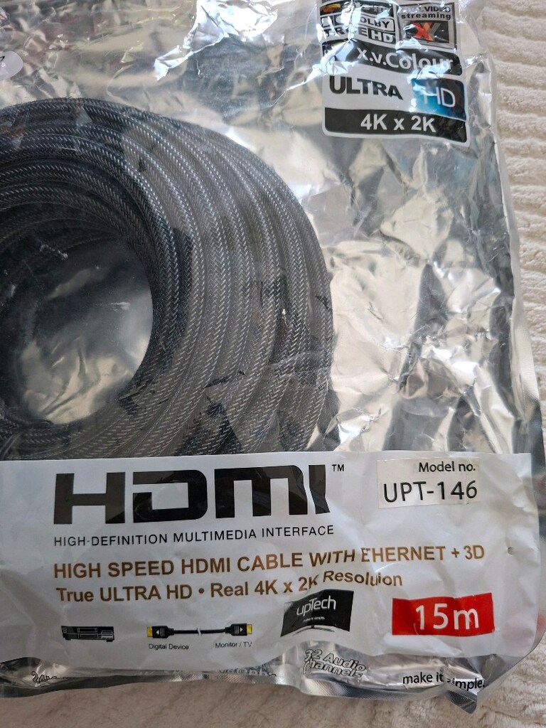 upTech 15m HDMI Kablo - 2