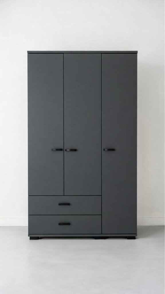 Gardırop Mdf Dolap 3 kapılı büyük ölçü dolap Gardolap - 2