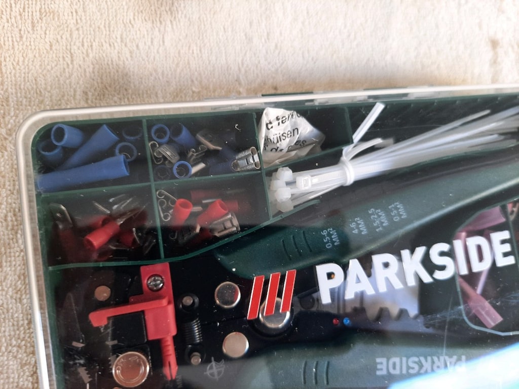 PARKSİDE TERMİNAL,PABUÇ SIKMA PENSESİ(GERMANY) 231 PARÇA - 3