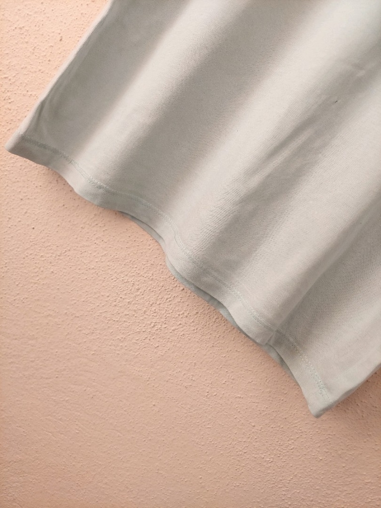 Trendy Açık Mavi resim Baskılı Tişört - 4