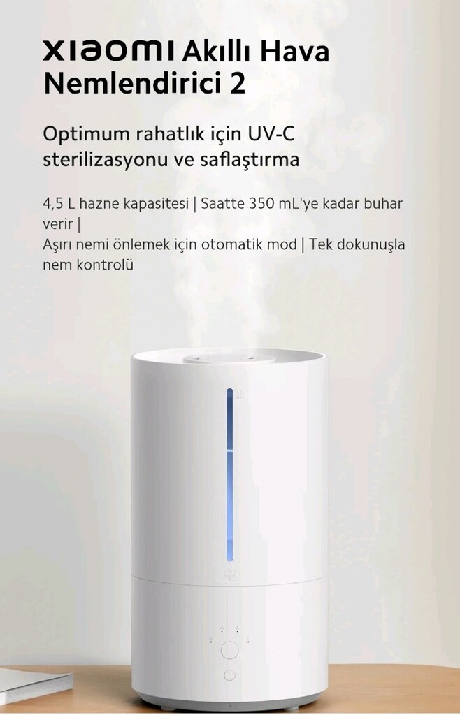 Xiaomi Smart Humidifier 2 Akıllı hava nemlendirici - 2