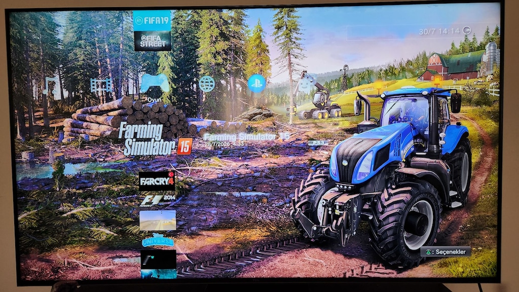 PS3 Süper Slim 500 GB, 43 Popüler Oyunlu, Çift Kollu Tertemiz - 17