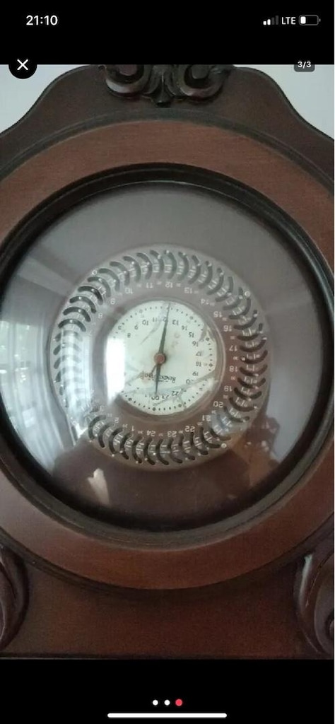 Ahşap Ayaklı Saat - 3