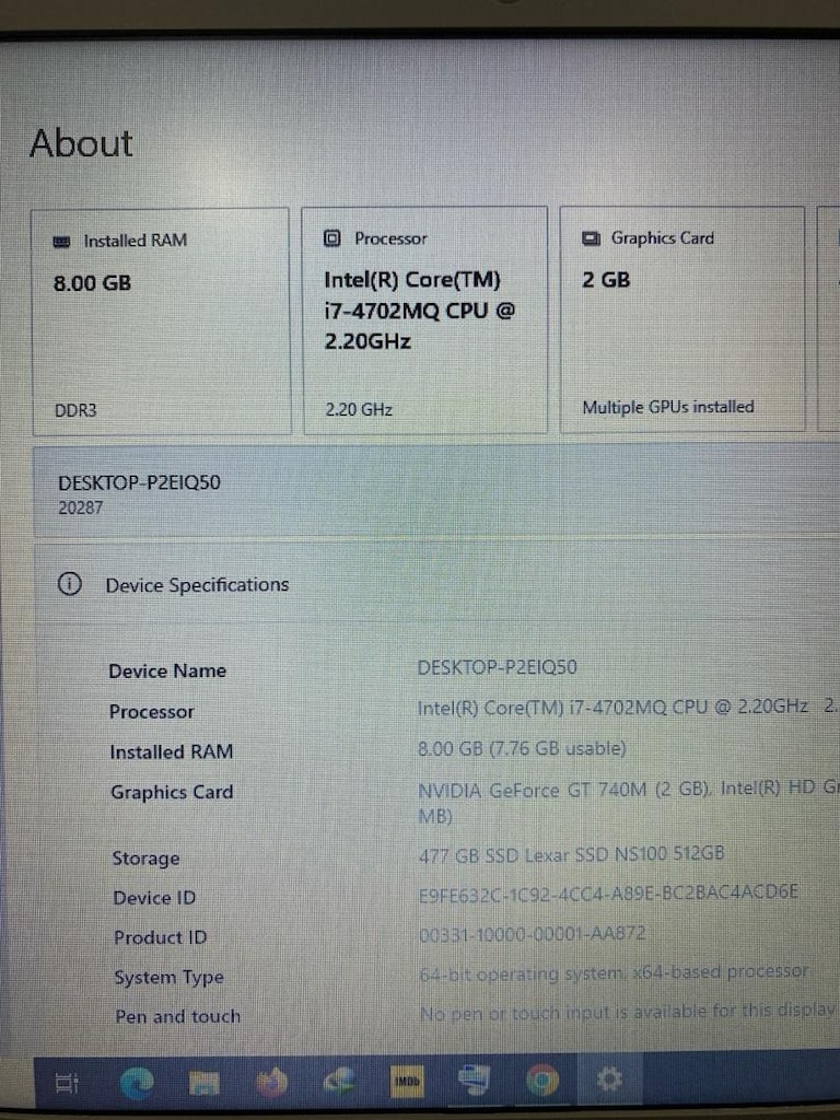 Lenovo Z510_Core i7_GeForce GT 740M_ 500 GB SSD - 12