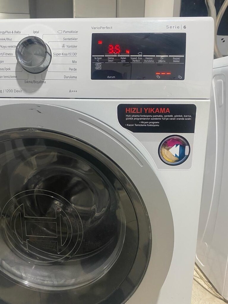 Bosch sıfır ayarıda çamaşır makinesi - 3
