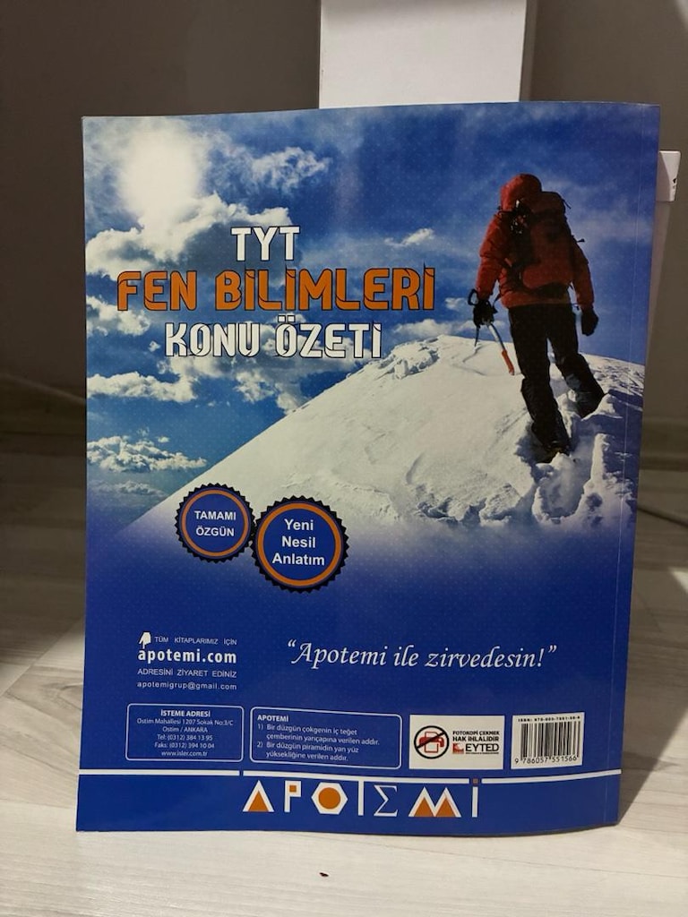 APOTEMİ TYT FEN BİLİMLERİ KONU ÖZETİ - 2