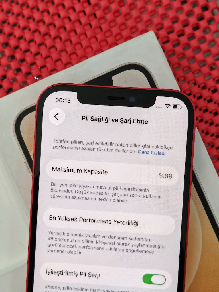 İPHONE 1264 GB PİL 89 TR CİHAZI TERTEMİZ 2.EL FİYAT SON - 6
