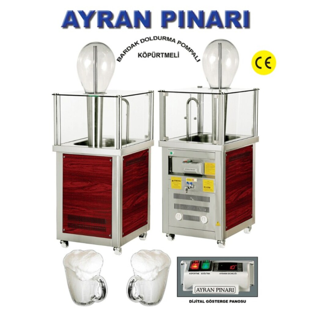 Köpüklü Ayran Makinesi, Ayran Pınarı, 60L - 3
