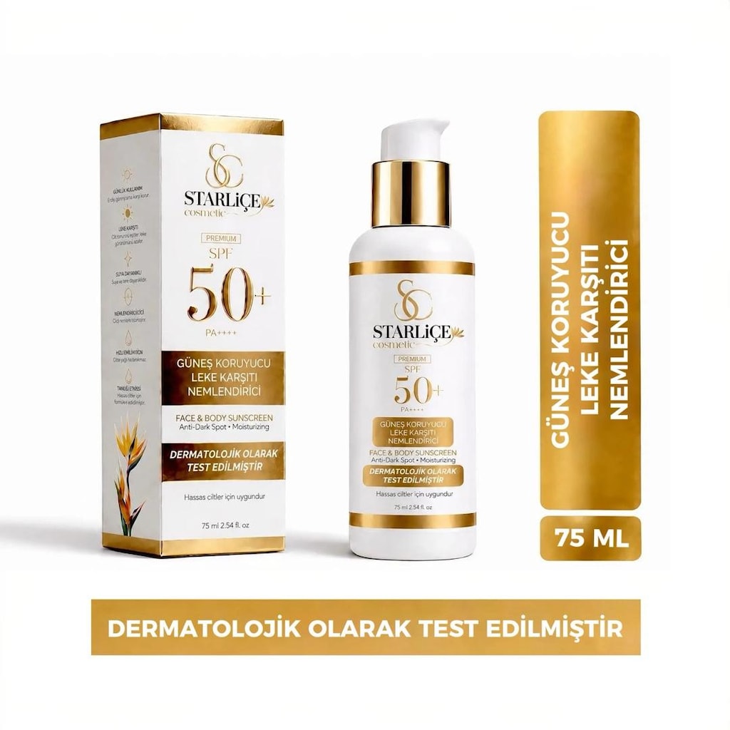 Güneş Kremi, Güneş Koruyucu, Leke Karşıtı, Nemlendirici - 10