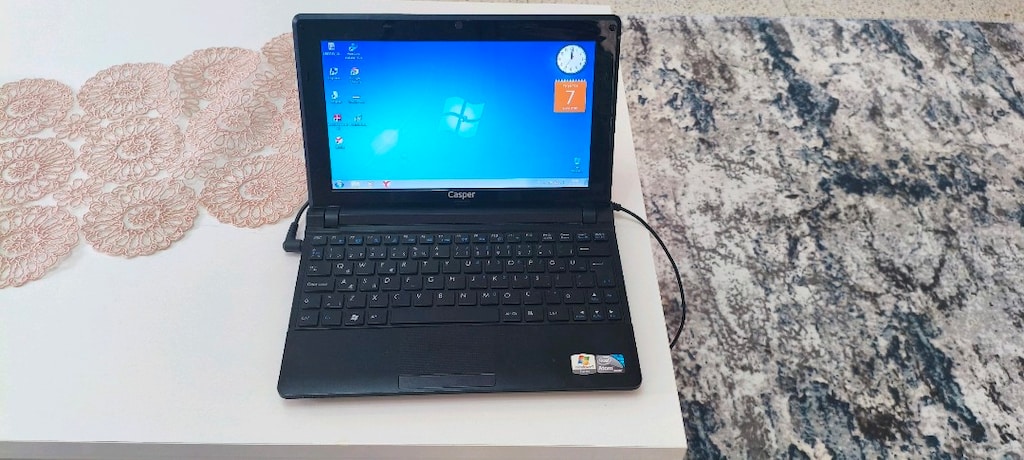 ARİZALİ CASPER.MİNİBOKK..İNTEL..4GB RAM_500 GB HDD_10.1 EKRAN. - 9