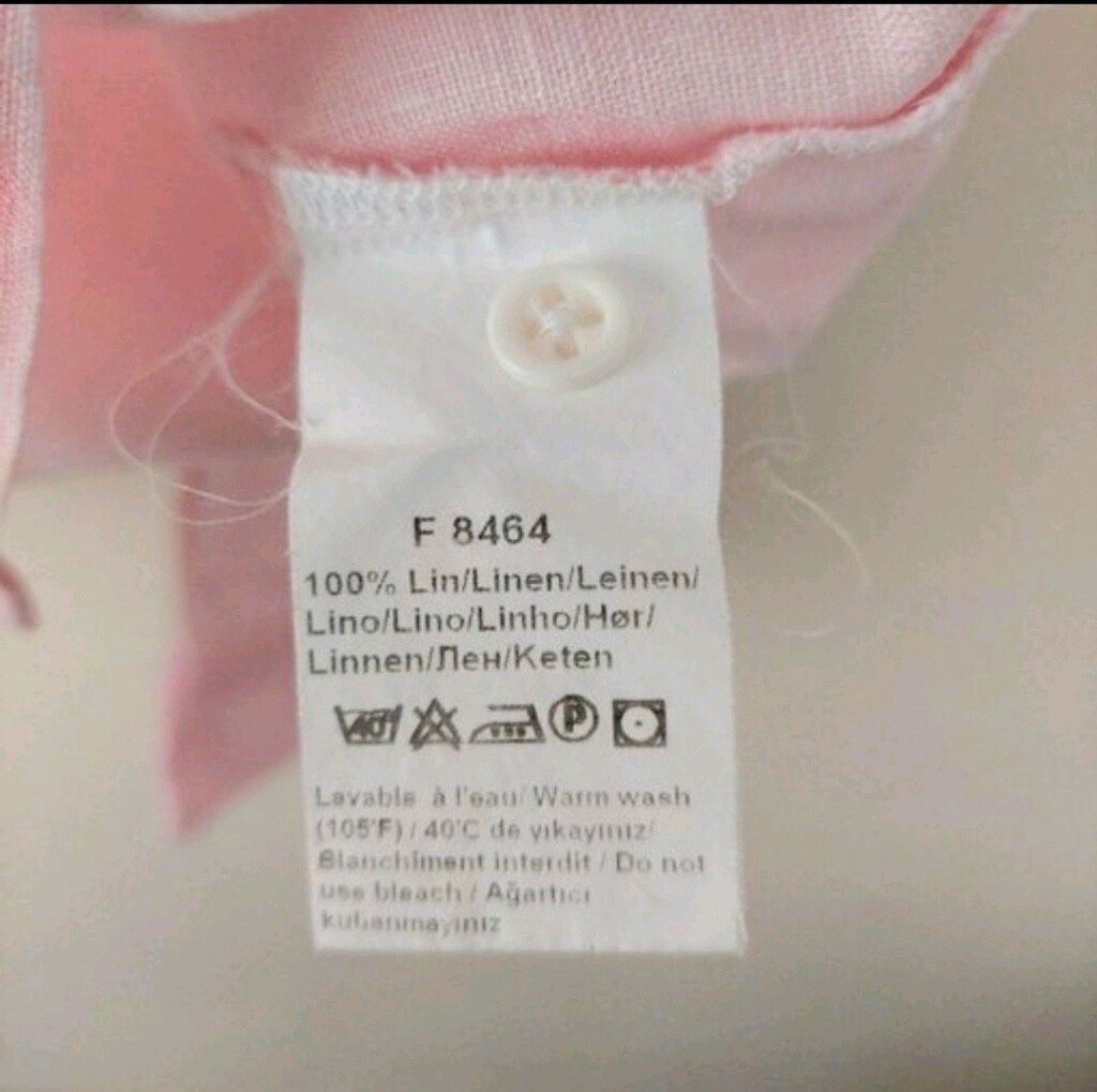 LACOSTE BAYAN gülpembe KETEN GÖMLEK - 8