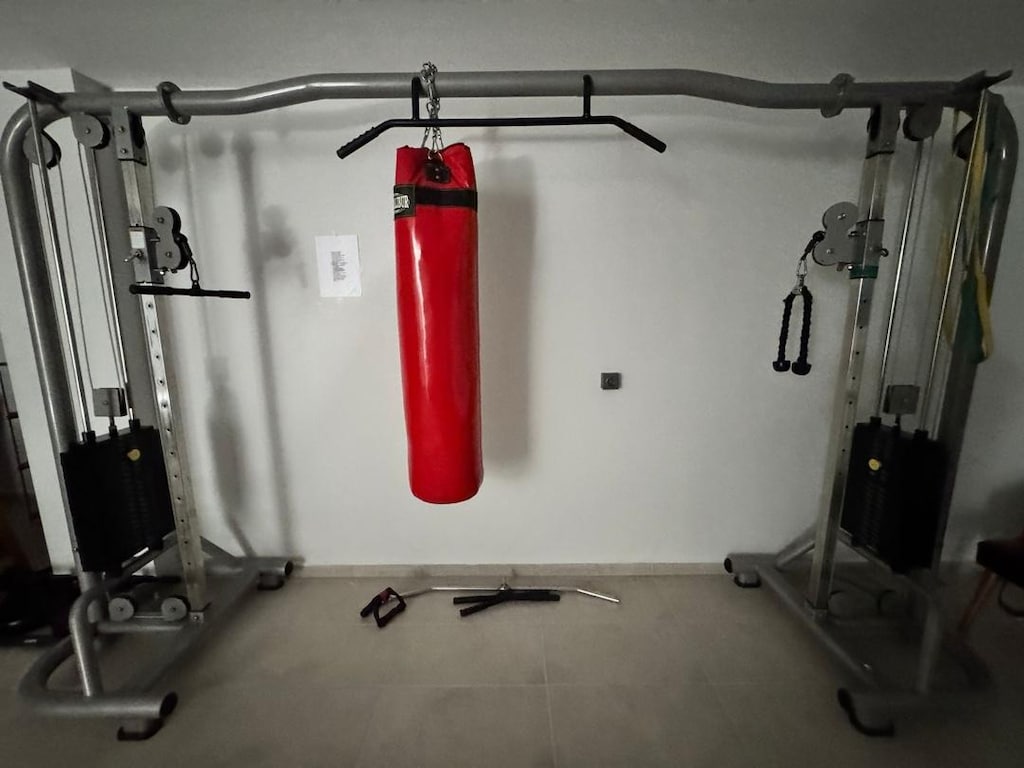 PROFESYONEL BODY-SOLID SPOR SALONU SETİ – SMITH+CABLE+AĞIRLIKLAR+BOKS - 2