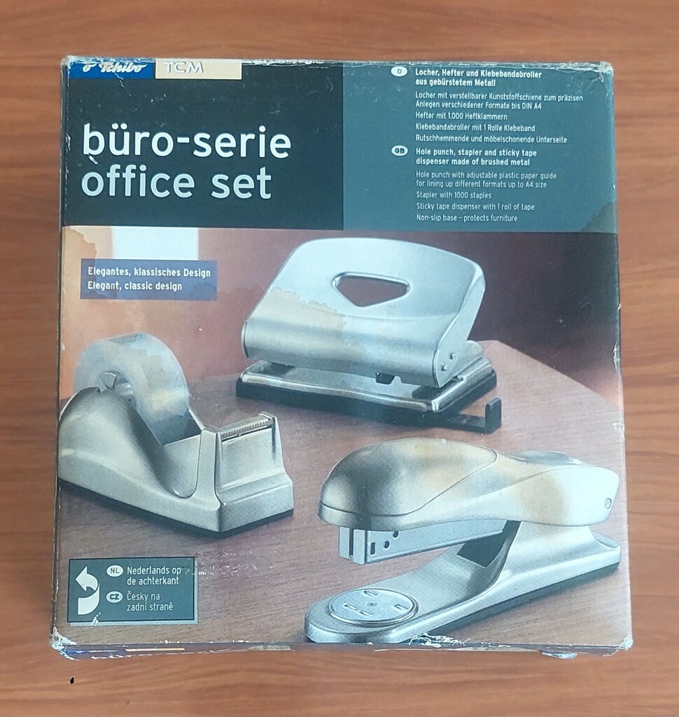 Alman Tchibo Delgeç Zımba Bantlık Seti - 2