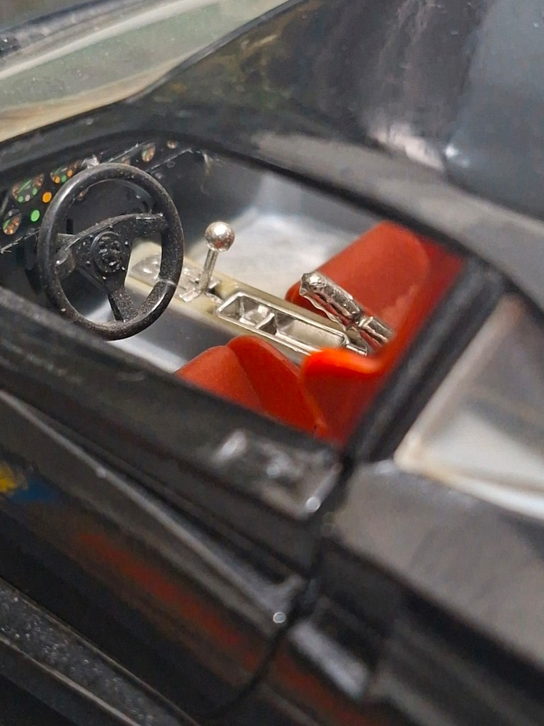 BURAGO FERRARİ F40 SİYAH (1987 MODEL) - 7